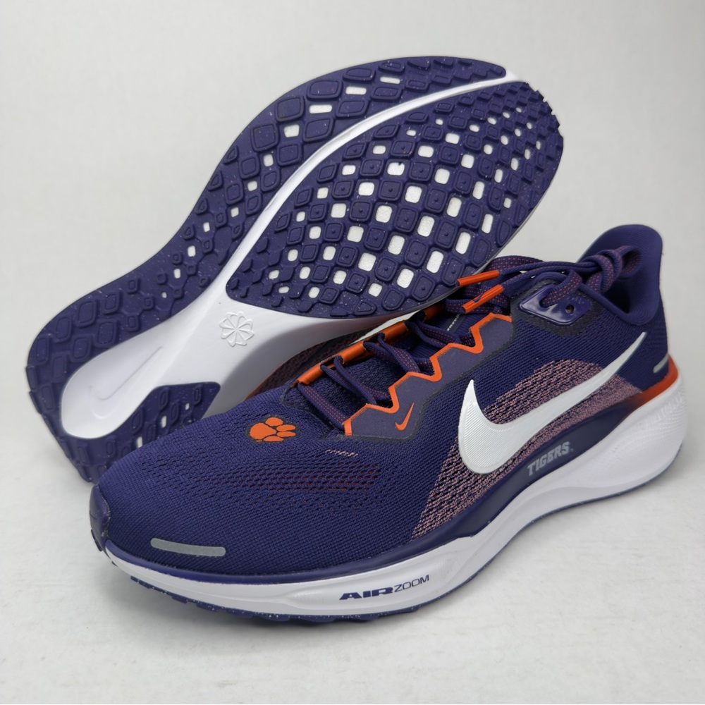 Nike Pegasus 41 Clemson Tigers Purple Men’s 9 / Wmns 10.5 Running FZ5108-500
